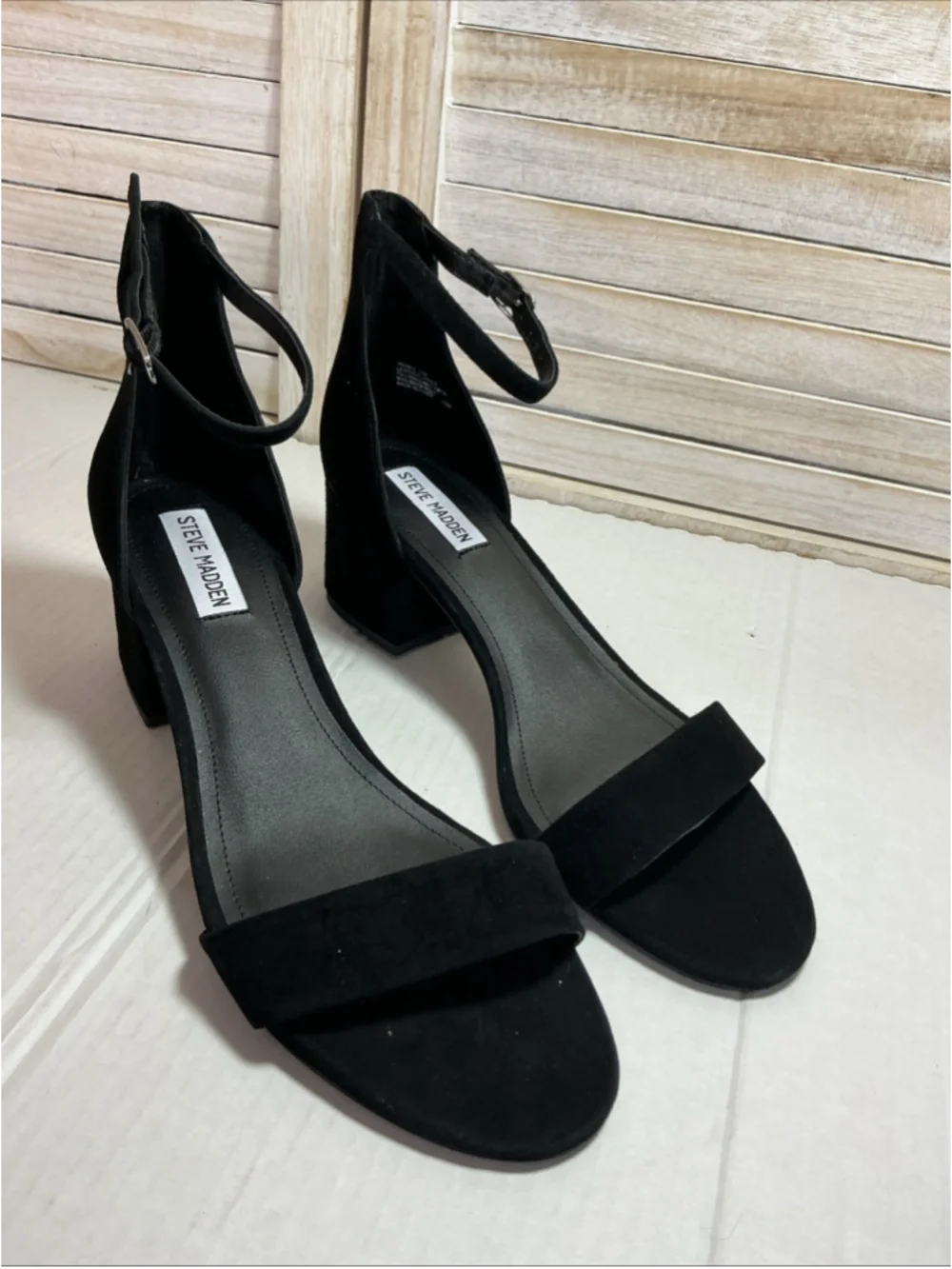 Steve Madden Shoes Black Color Size 11M In New Condition